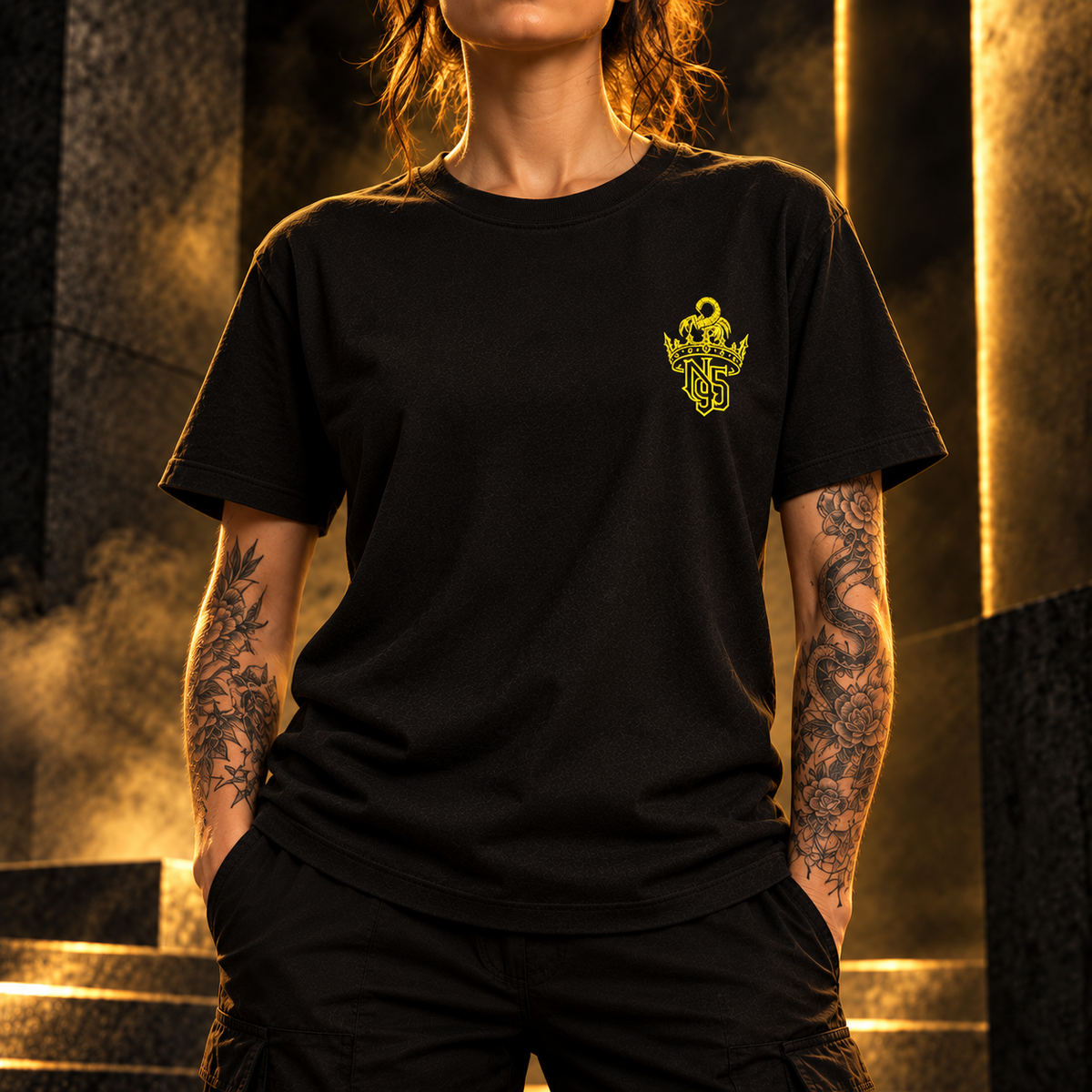 THE GAME OF LIFE – Black & Gold Streetwear