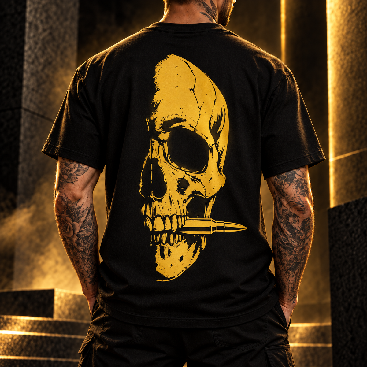 TOTENKOPF & PATRONE – Black & Gold