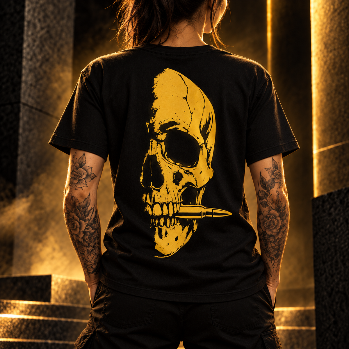 TOTENKOPF & PATRONE – Black & Gold