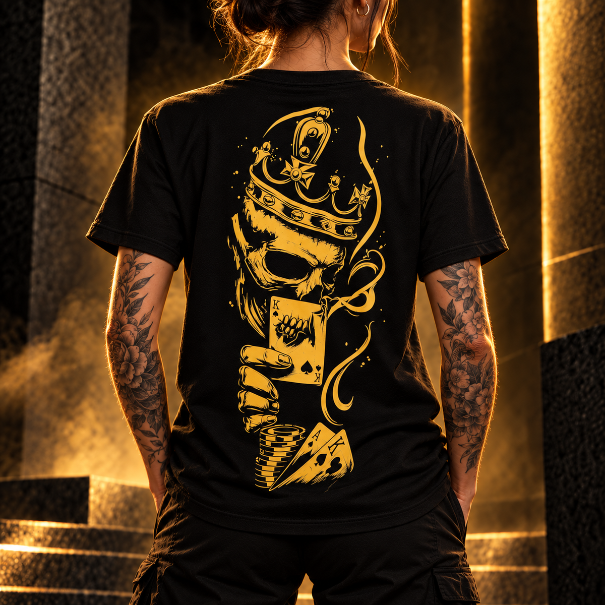 KING OF CARDS – Black & Gold Streetwear
