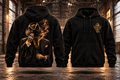 THE DON – N95 Hoodie · Vorverkauf – Rückseite und Vorderseite