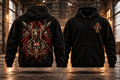SPARTA — DAS VERMÄCHTNIS – N95 Hoodie · Vorverkauf – Rückseite und Vorderseite
