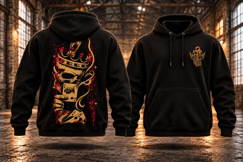 JOKER · Gold-Rot · Hoodie
